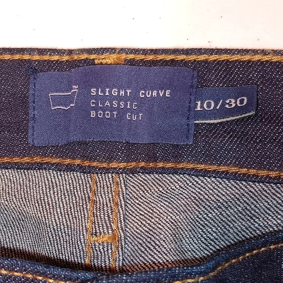 Levi's Boot Cut Dark Wash Women's Dark Blue Jeans NWT size 10 short - Picture 7 of 13
